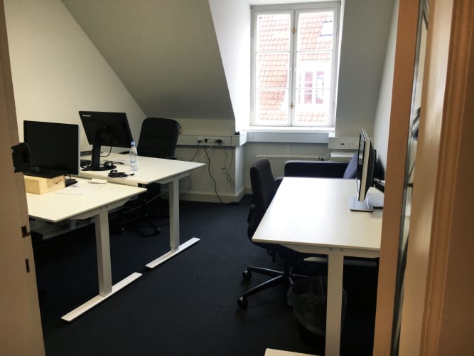 Privat kontorer til 1-6 personer lige ved Rådhuspladsen