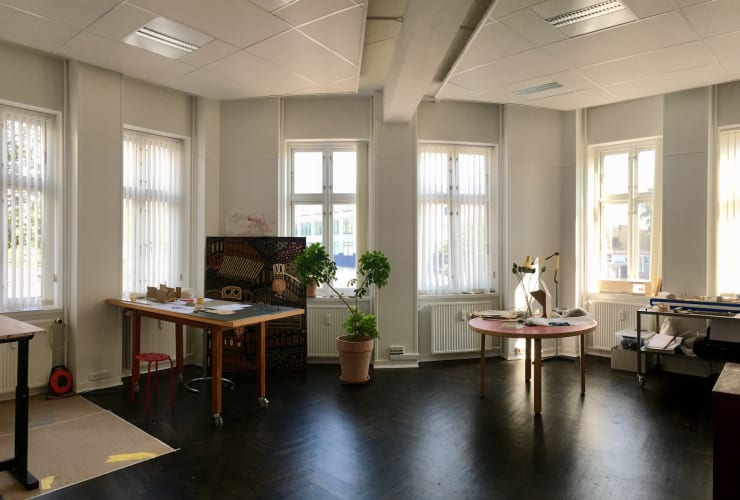 Stort lyst atelier/kontor i Nordvest - kan deles af flere