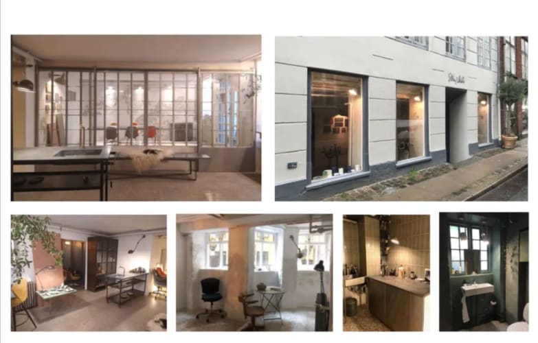 150 m2 Showroom/atelier/butik til leje i charmerende omgivelser ved Gl. Strand