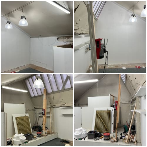 Atelier i atelier/værstedsfællesskab på Amager