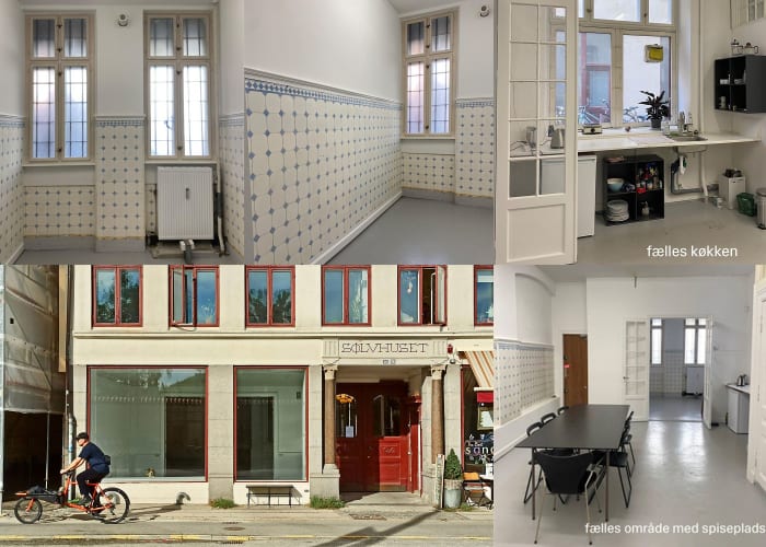 Smukt erhvervslokale lige overfor Kongens Have 