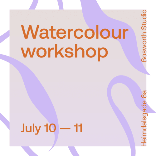 Watercolour Workshop in Nørrebro 