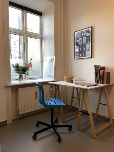 Hyggeligt baglokale på Griffenfeldsgade - ideelt som kontor