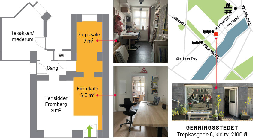 Kontor/ værksted Indre Østerbro