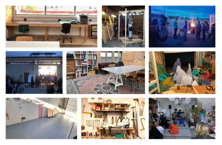 Join our shared artist run space / studio in Nordhavn 