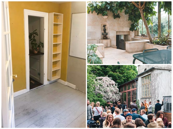 Kontor ledigt i kreativt arbejdsfællesskab på Østerbro