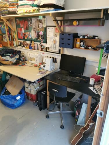 Lille plads i værksted på indre Nørrebro