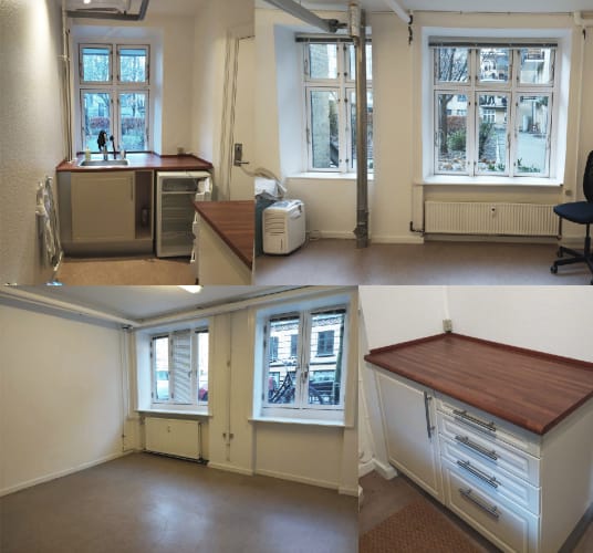 Erhvervslokale udlejes – Sidevej til Falkoner Allé