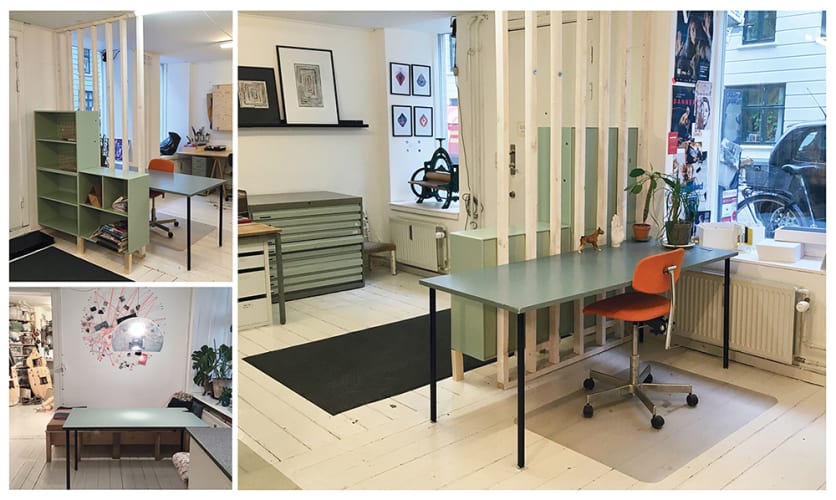 Atelierfællesskab på Vesterbro