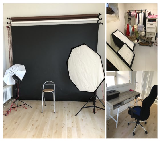 Fotostudio for rent close to Lyngby