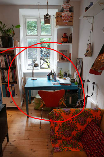 Hyggelig kontor-/værkstedsplads på Nørrebro