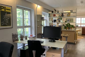 Big light and cosy office space