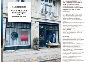 Frederiksberg Allé- 2 pladser