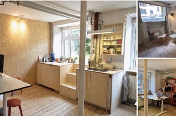 Aften-flex-plads i arbejdsfællesskab på Vesterbro 