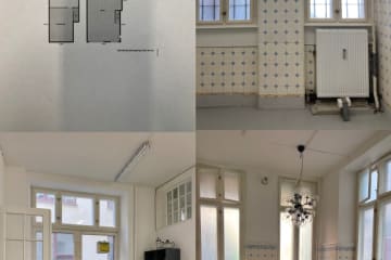 Lyst kontorlokale med atmosfære 9m2 i Sølvgade lige overfor Kongens Have