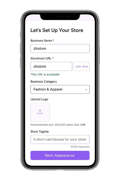Effortless Store Creation
