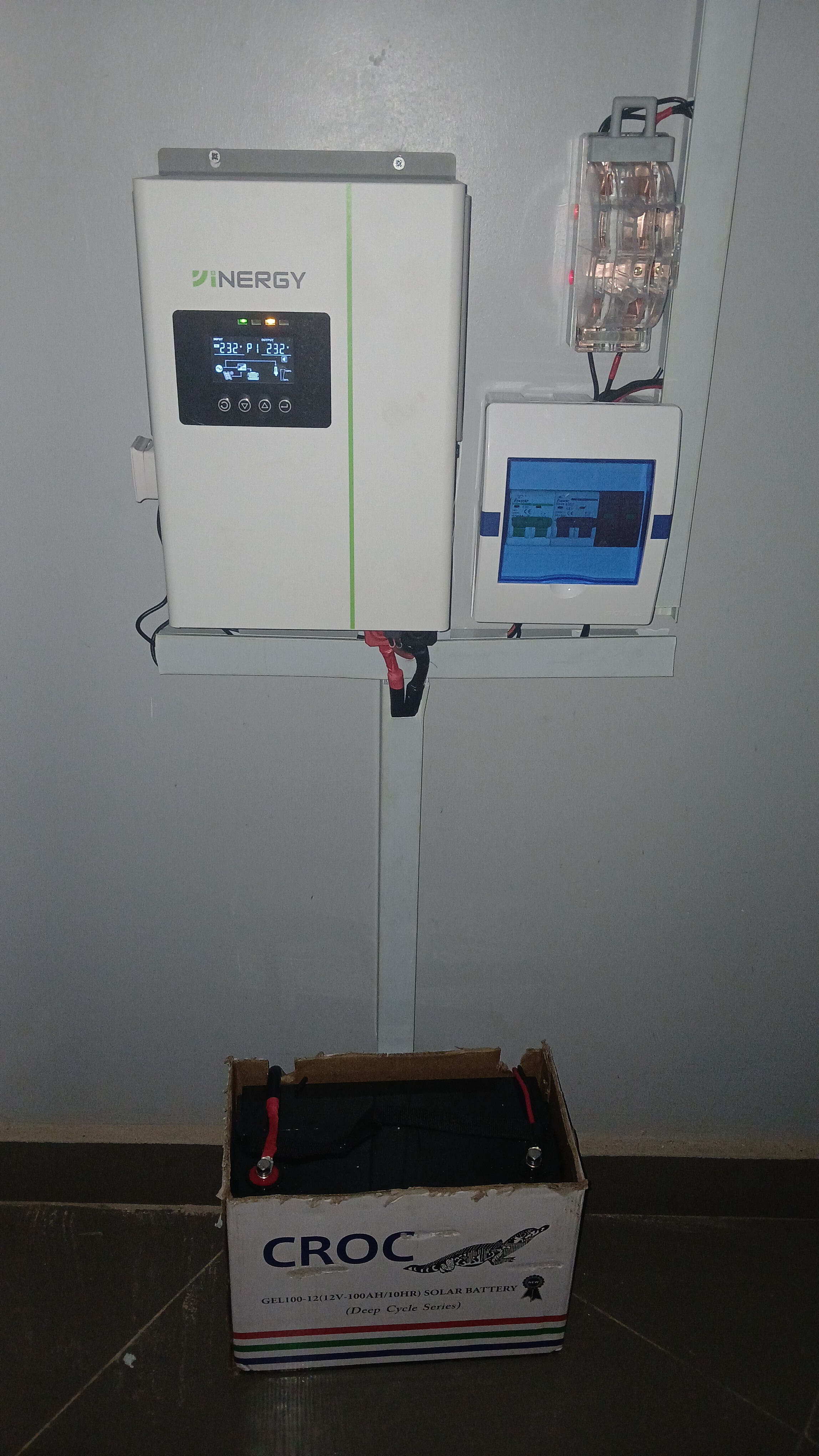 1kw lithium ion battery with 700w panel and 1.2kw inverter and 100ahm battery - 3