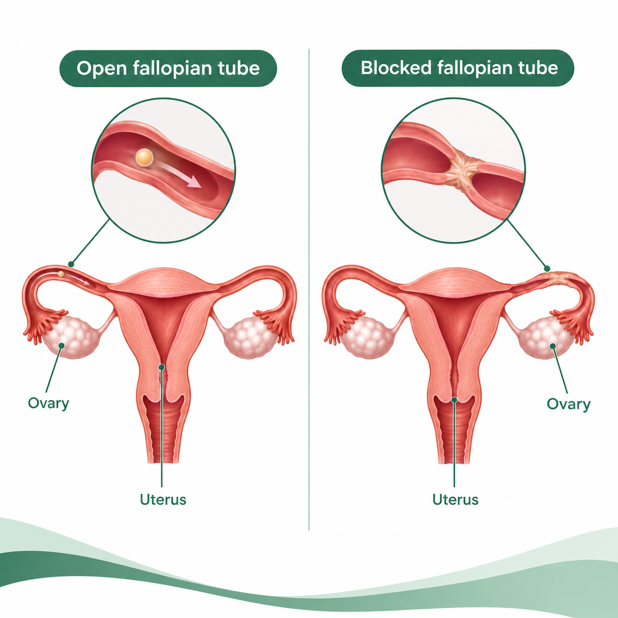 Blocked Fallopian Tubes: Causes, Symptoms, Diagnosis and Treatment Options for Getting Pregnant
