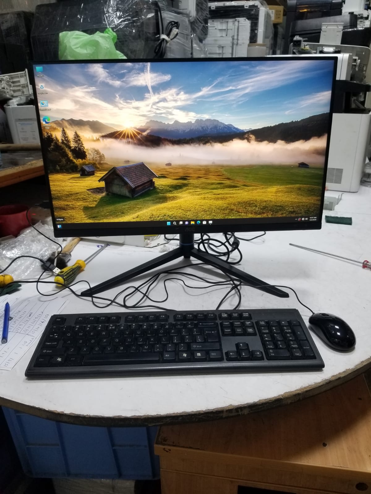 Core i5, 12th Gen, 16GB RAM, 256GB SSD by Amercian - All In One, view 3