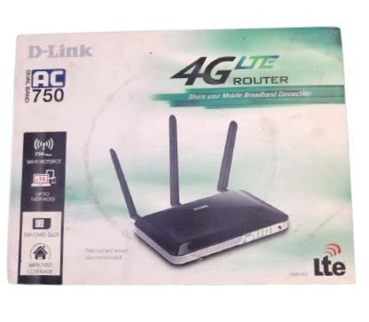 4G LTE Router (DWR-953) AC750 Dual Band by D-link – Network