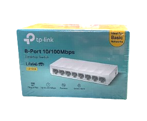 8-Port 10/100Mbps Desktop Switch (LS1008) by Tp-link – Network