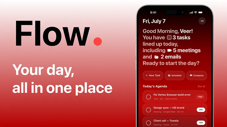 Flow project screenshot