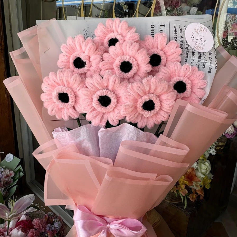 Limpiapipa gerberas