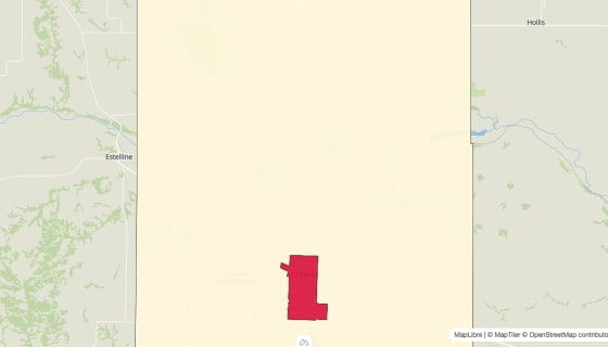 Map preview of Childress County, TX - Median Gross Rent