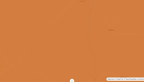 Map preview of Hartley County, TX - Population by Census Tract (2023)
