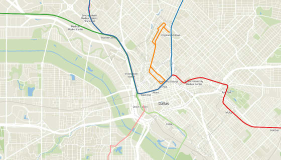 Map preview of Looking at DART