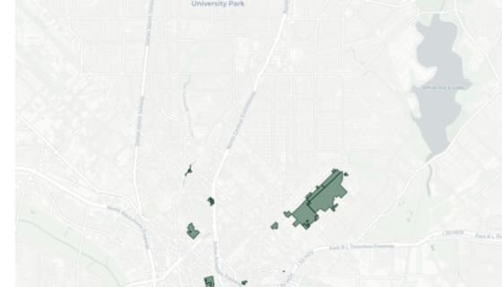 Map preview of Dallas — Historic Subdistricts