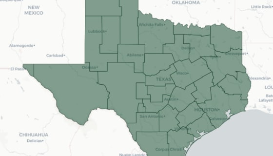 Map preview of Texas Land Market Areas (all 33)