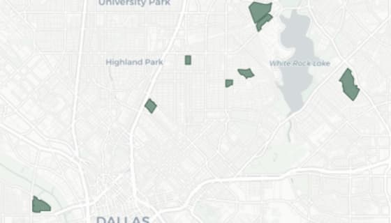 Map preview of Dallas — NSO Overlay