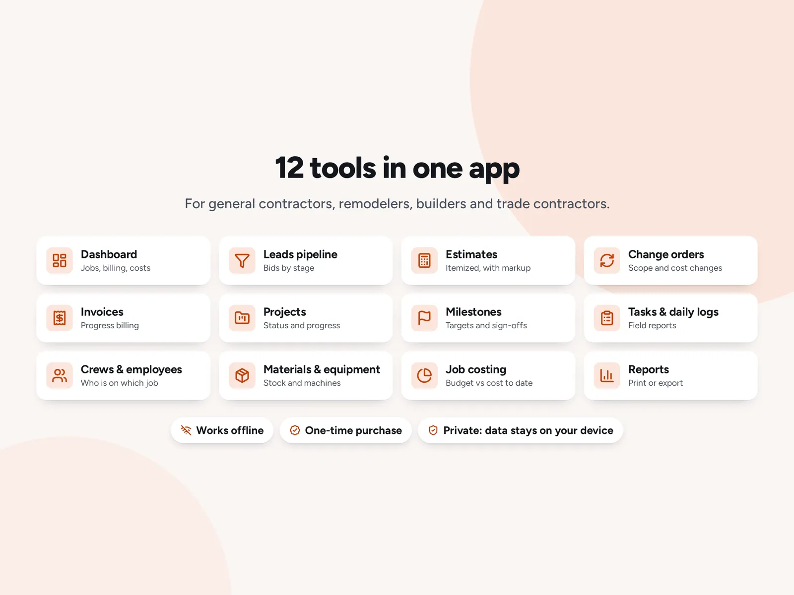 12 tools in one app
