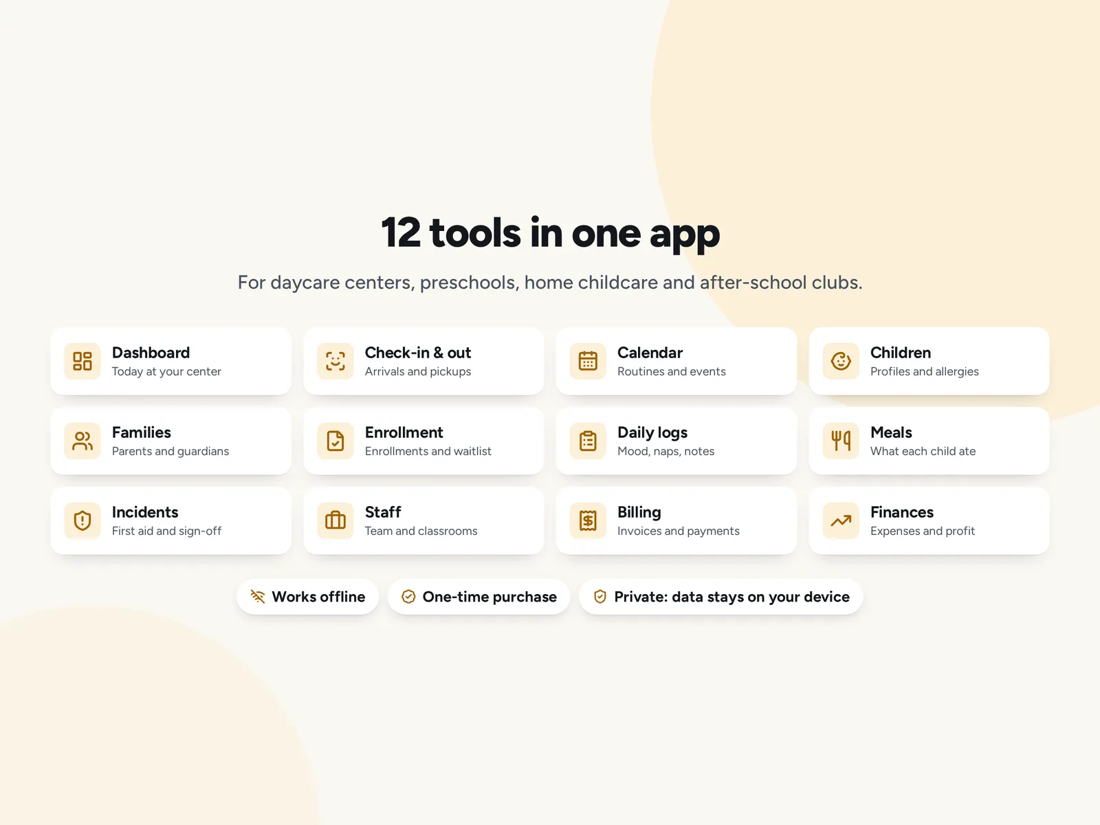 12 tools in one app
