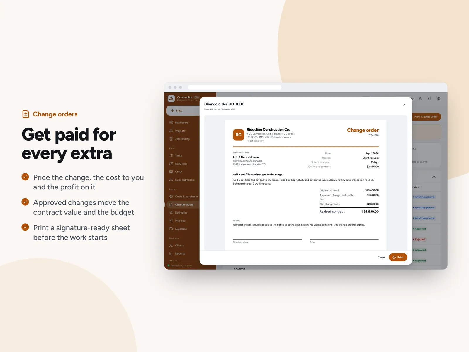 Get paid for every extra