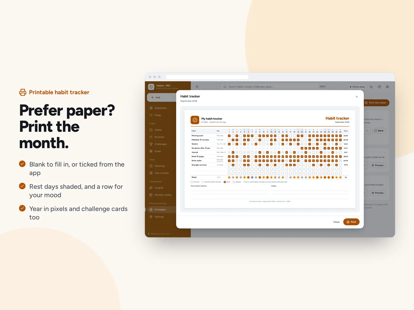 Prefer paper? Print the month.