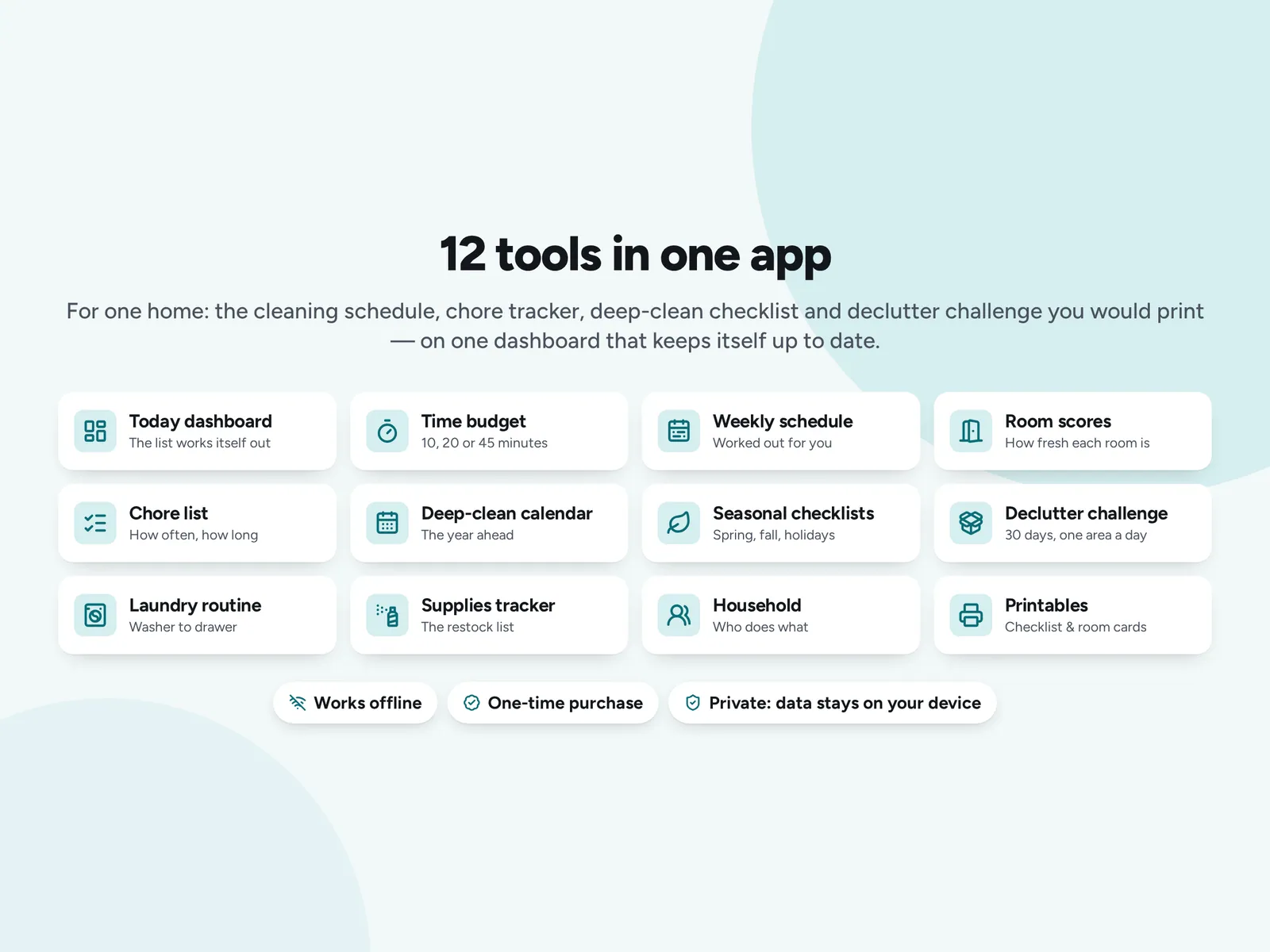 12 tools in one app