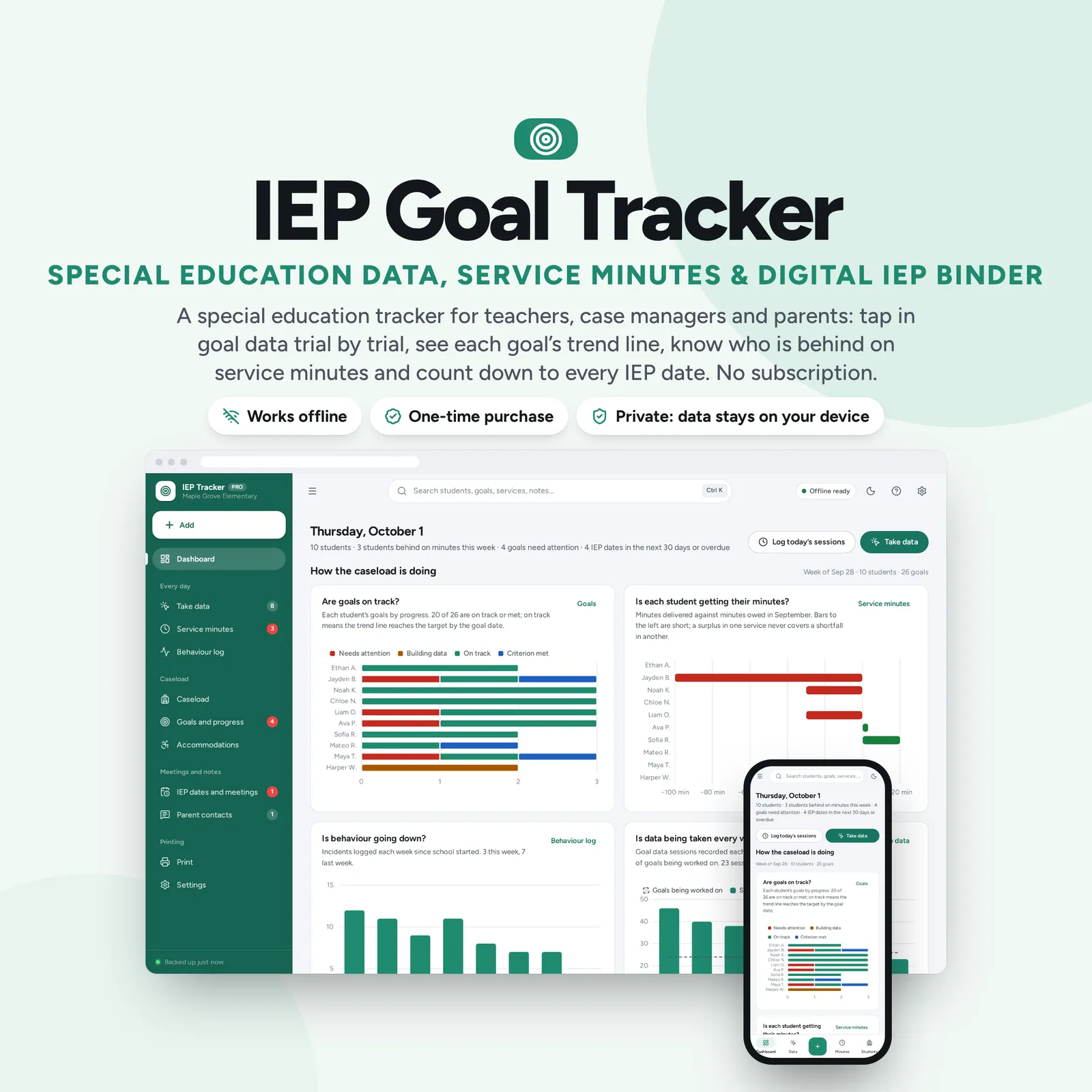 IEP & Special Education Tracker: cover