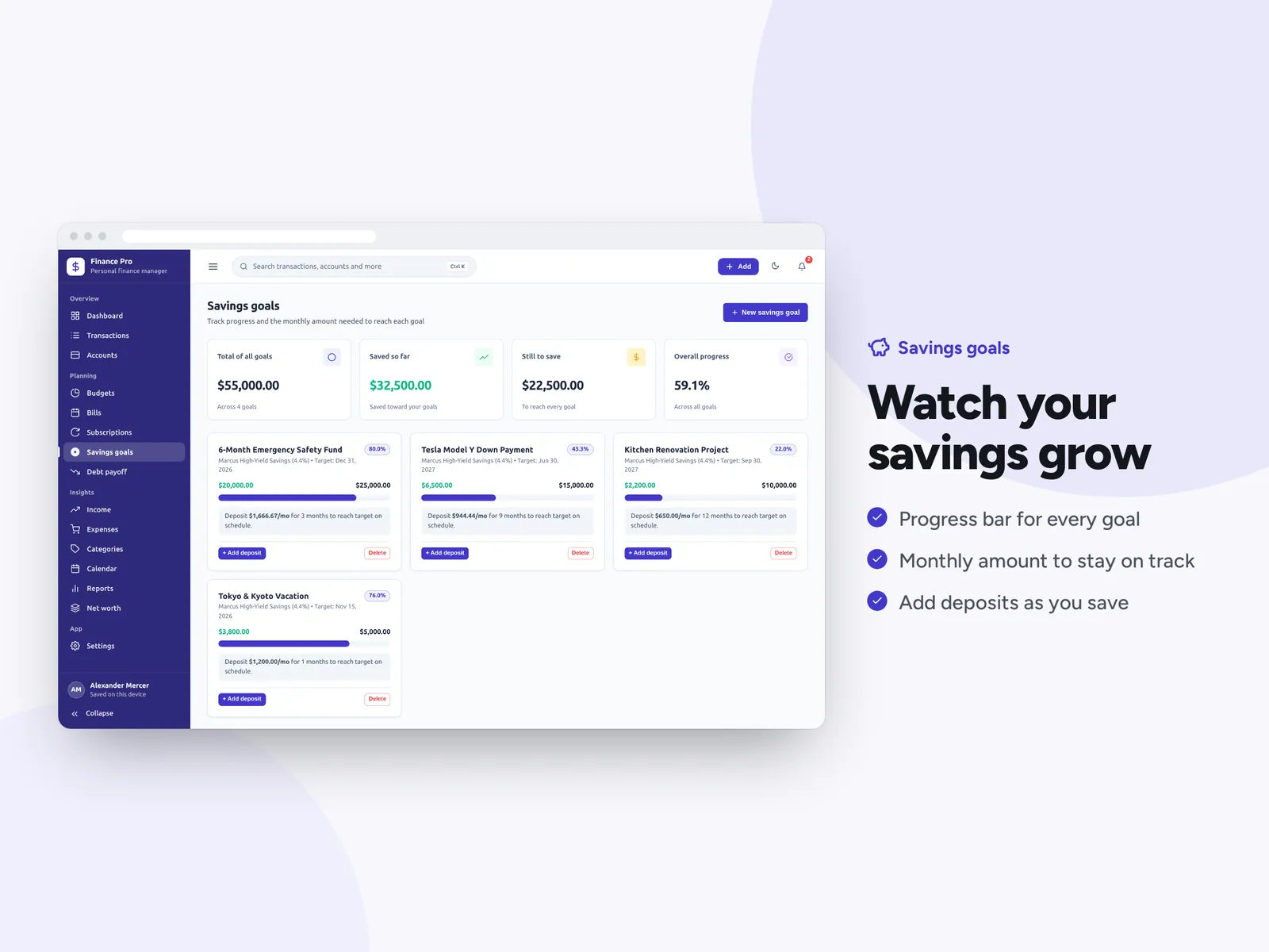 Watch your savings grow