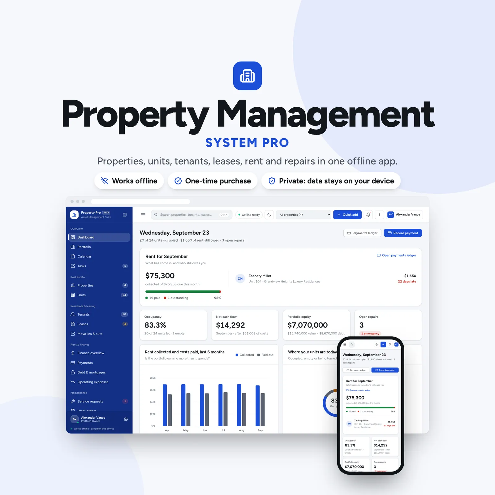 Property Management System: cover
