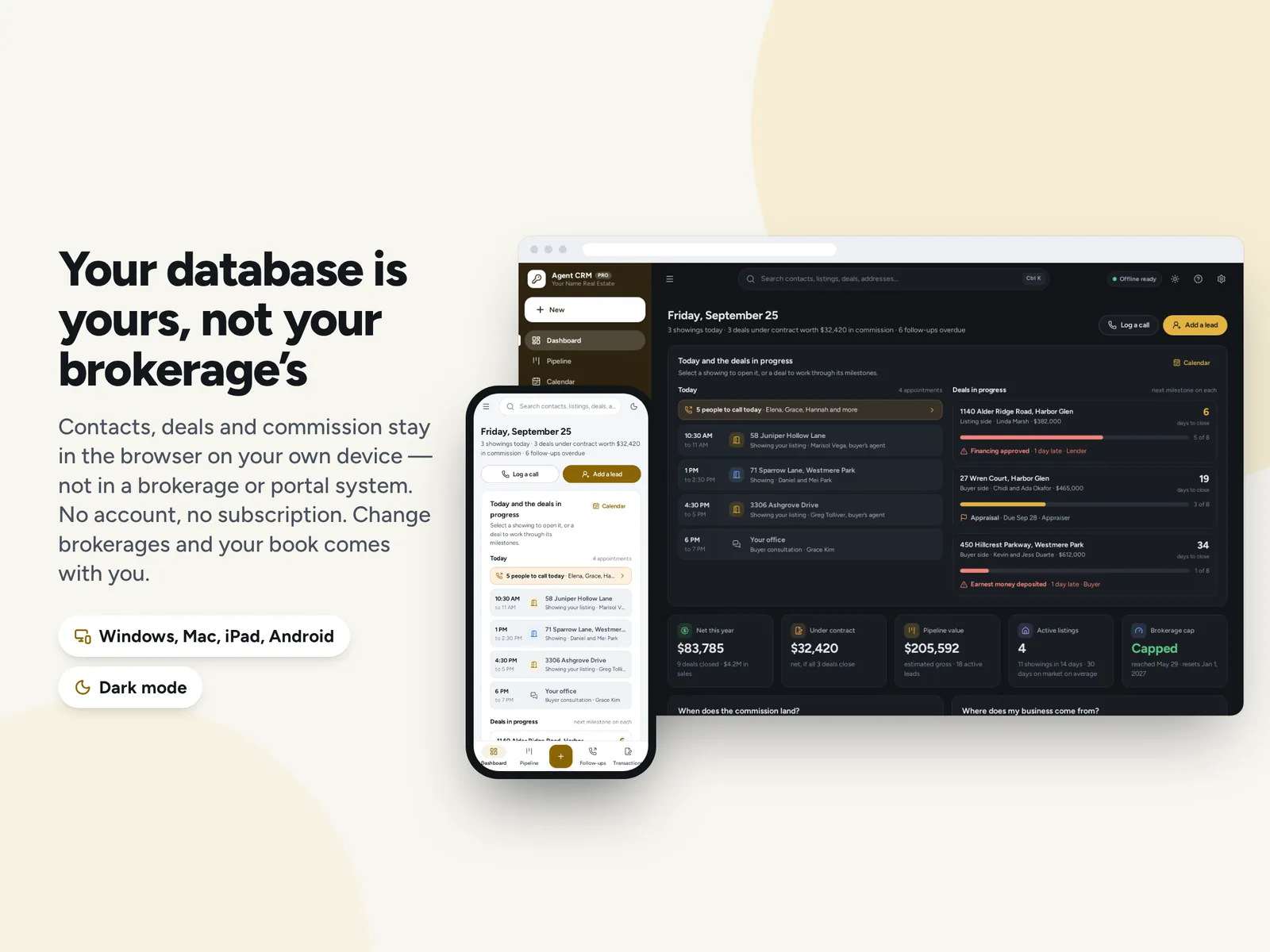 Your database is yours, not your brokerage’s
