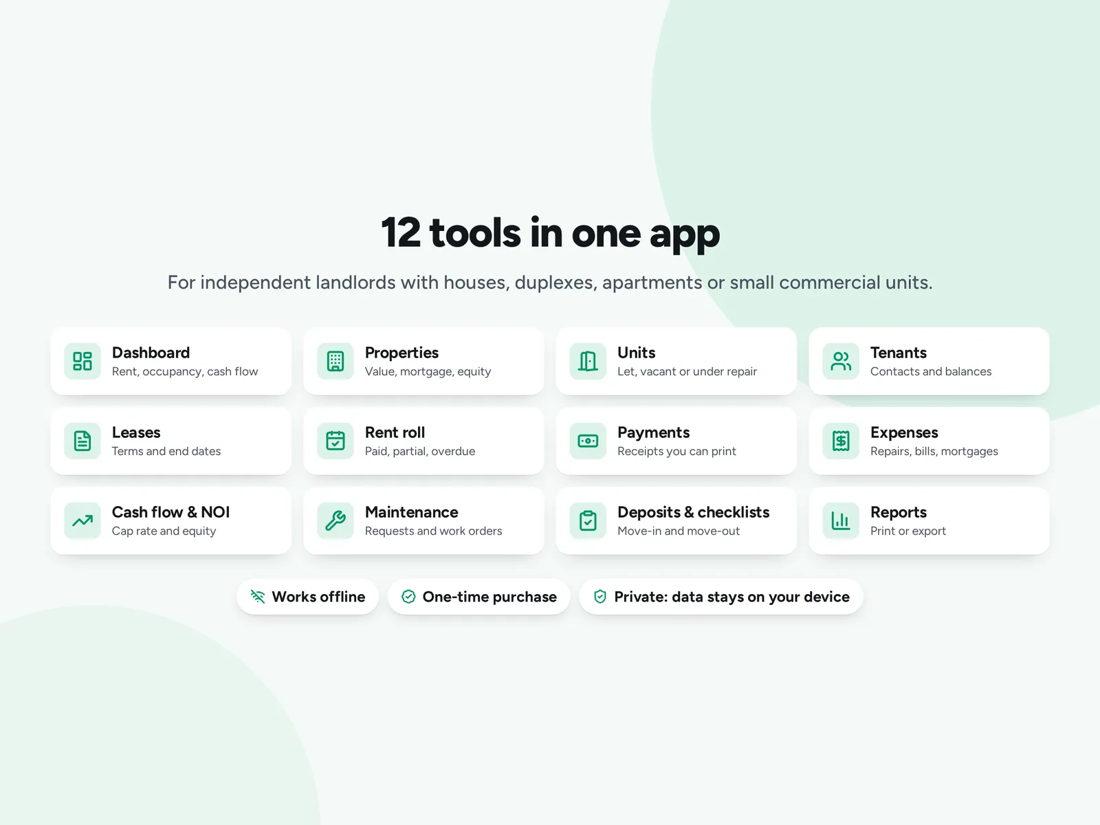 12 tools in one app