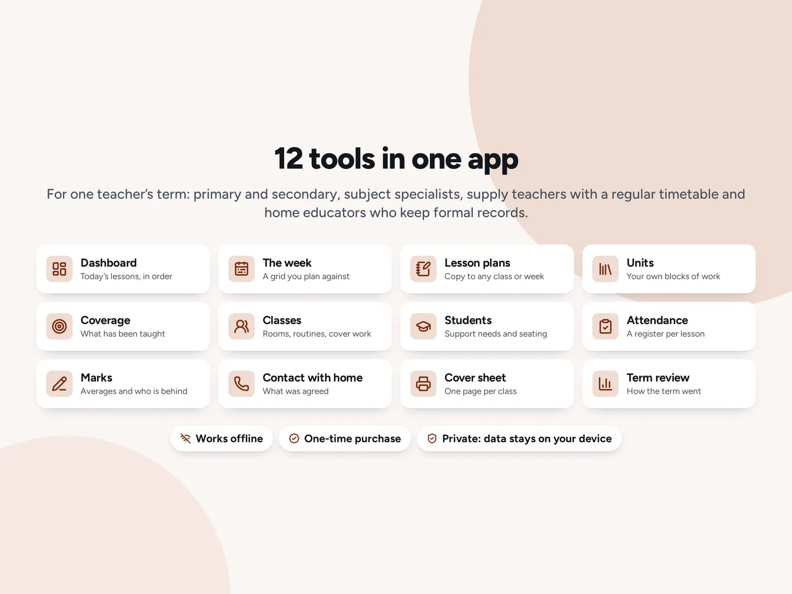 12 tools in one app