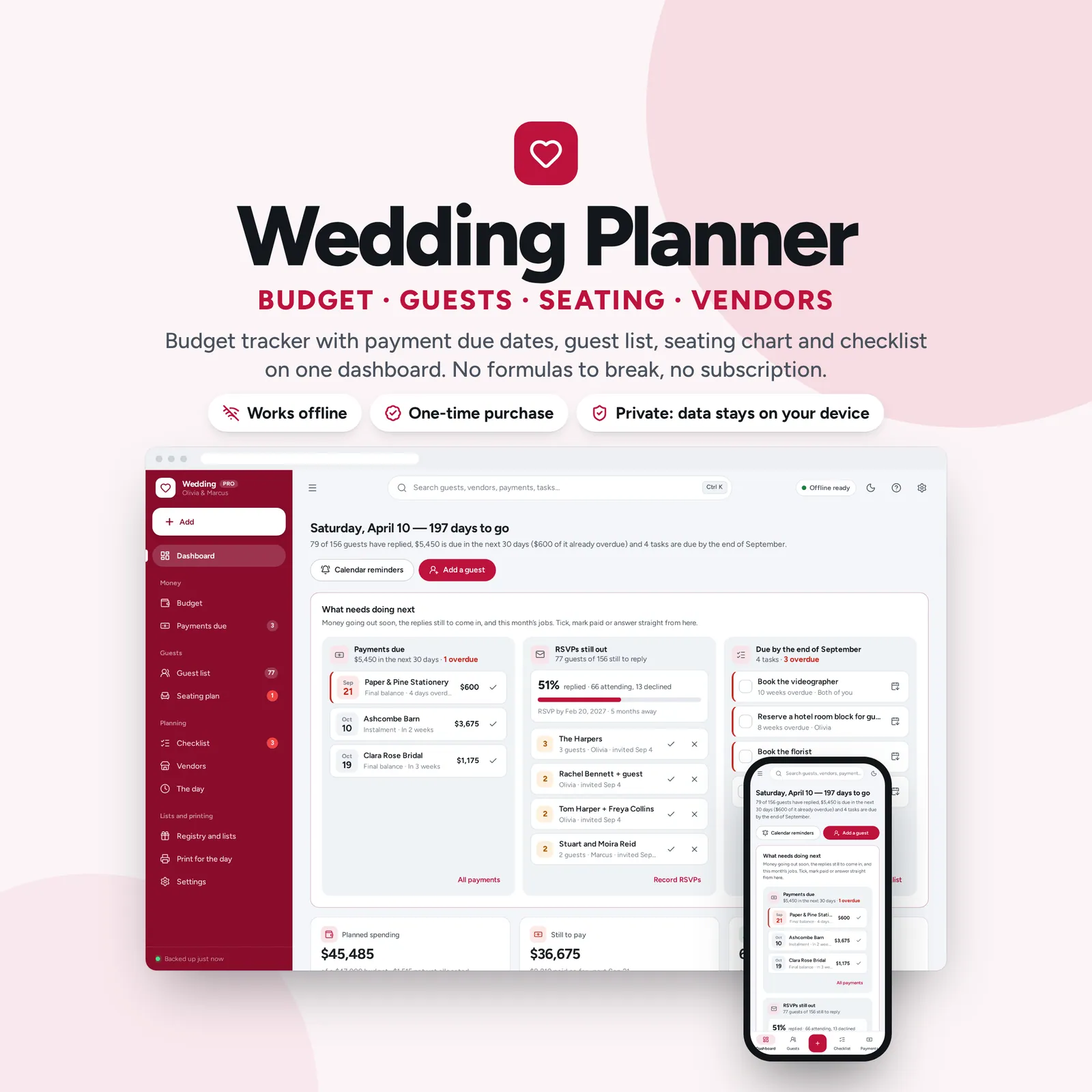 Wedding Planner: cover