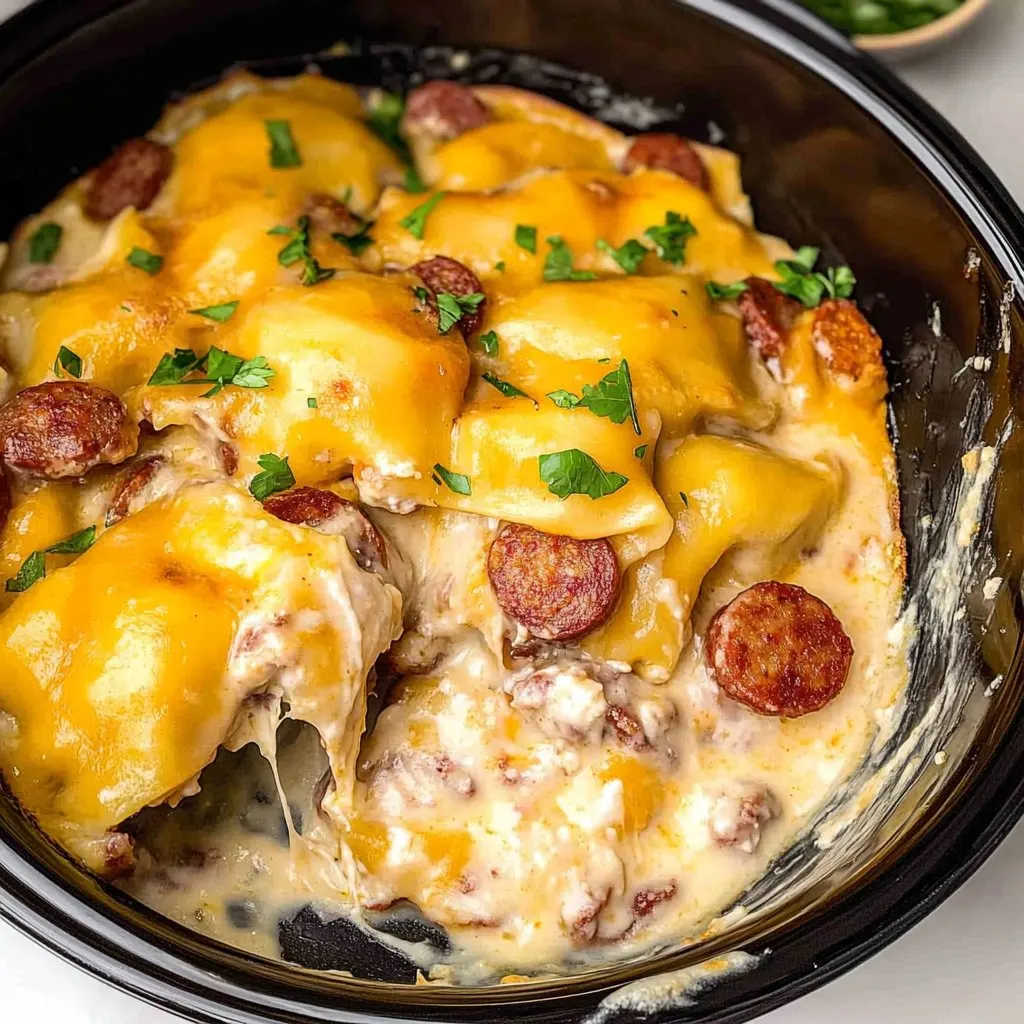 Easy Pierogi Casserole with Sausage: Comforting Delight - dorarecipes