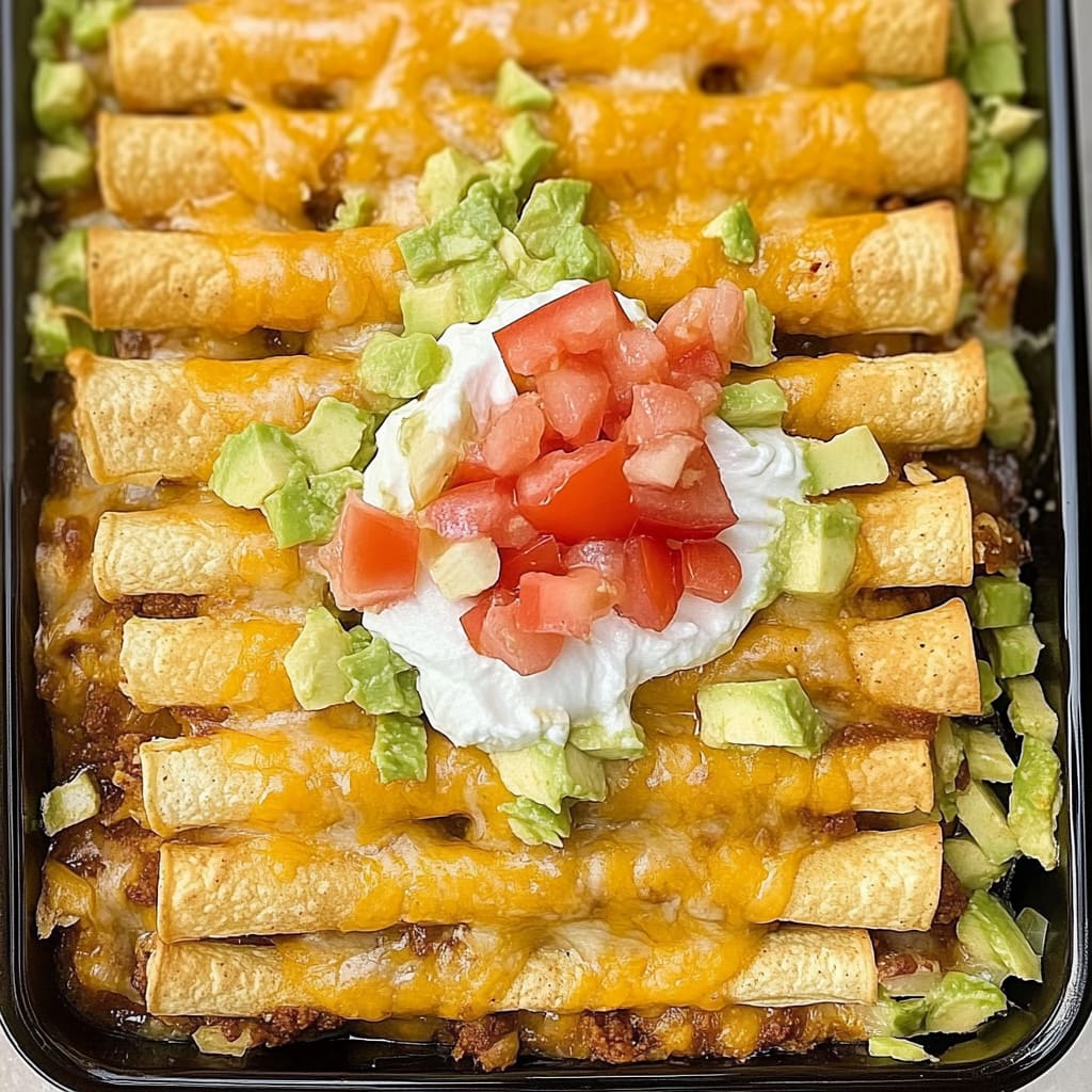 taquito enchilada casserole: Cheesy Comfort You’ll Love