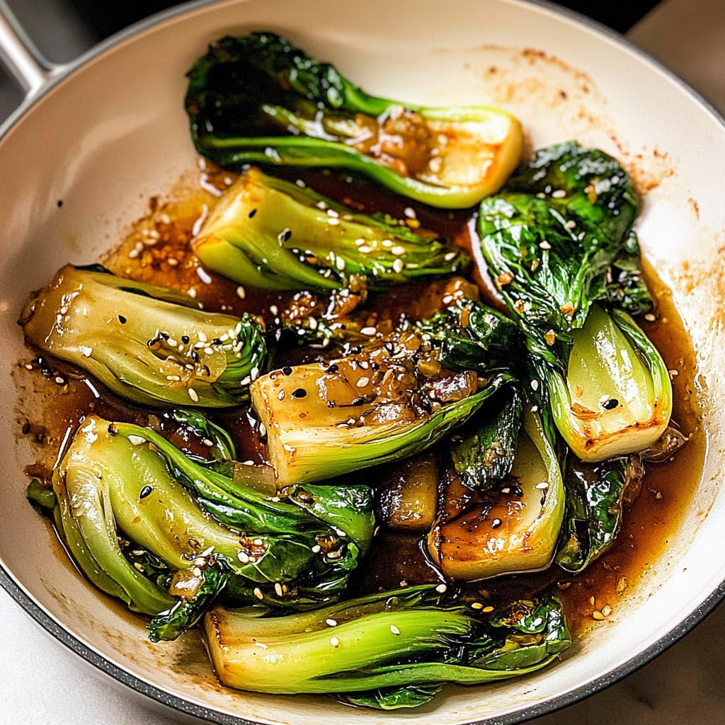 sautéed bok choy: Savory and Irresistibly Crunchy