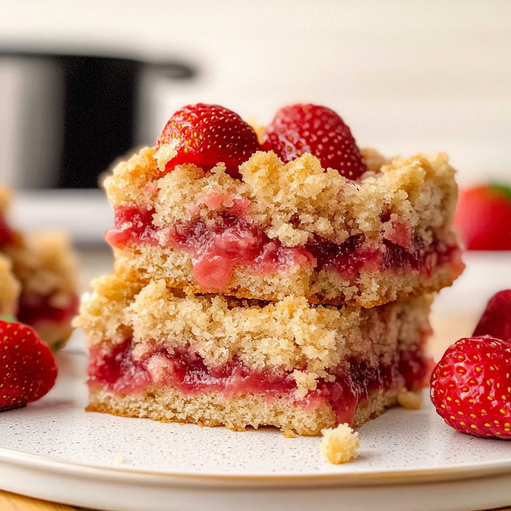 Vegan Strawberry Crumb Cake: A Delightful Treat