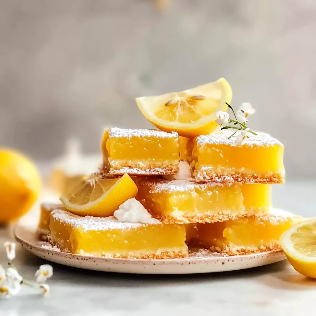 lemon bars: Sunshine in Every Bite